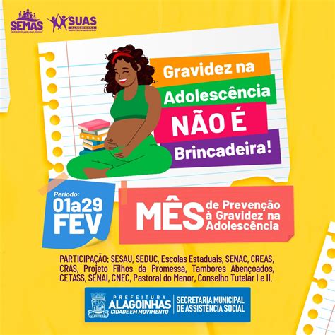 Mês De Prevenção à Gravidez Na Adolescência Terá Atividades Em Escolas