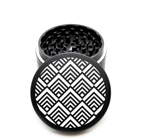 USA Made The Puck Grinder Energy Mandala Black 3 500 Inch 90mm 3