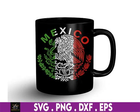 Mexico Svg Mexican Eagle Svg Mexico Coat Of Arms Svg Mexico Flag Svg