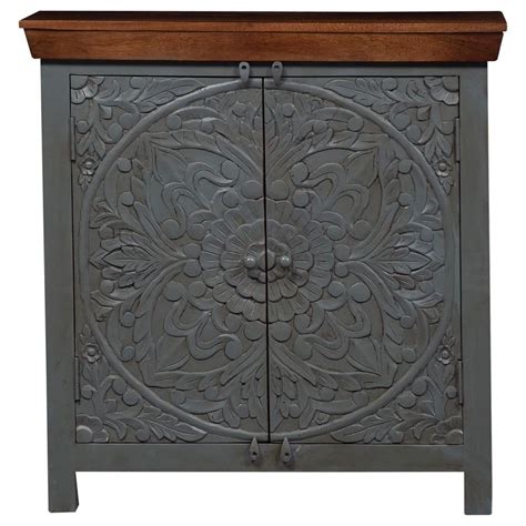 Liberty Furniture Sahana Boho Door Accent Cabinet Wayside Furniture