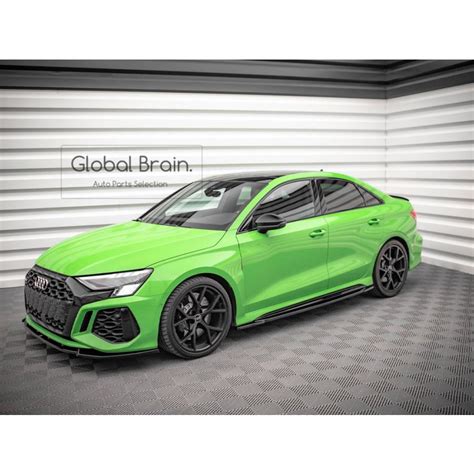 アウディ Rs3 8y サイド スカート カバー スポイラー Audi Rs3 8y Sieskirt Maxton Global