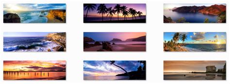 Microsoft Beaches Panoramic Theme Download Chip