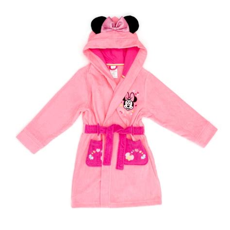 Disney Store Minnie Mouse Bath Robe For Kids | Disney Store