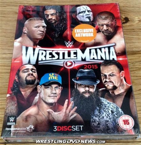 Exclusive Photos: Limited Edition WWE WrestleMania 31 DVD – Alternate ...