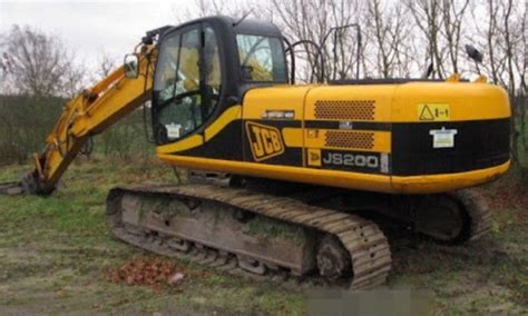 JCB JS 200 Series Tracked Excavators T4 And T2 Engines Service Repair