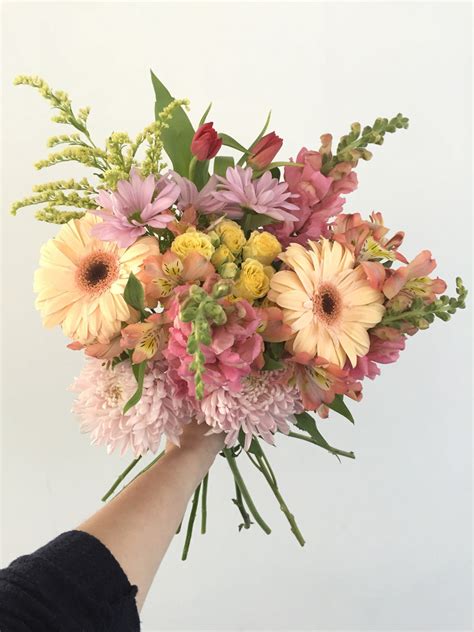 Pastel Spring Bouquet – Ithaca Flower Shop