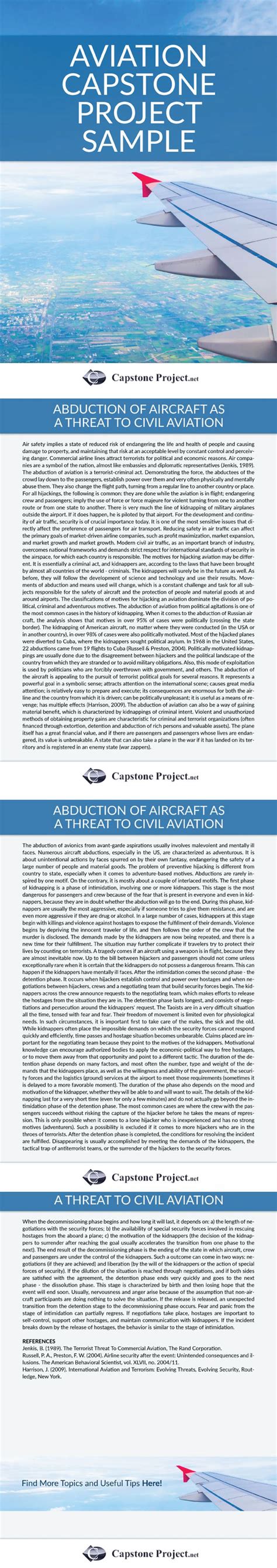 Click Here To Get Aviation Capstone Project Sample