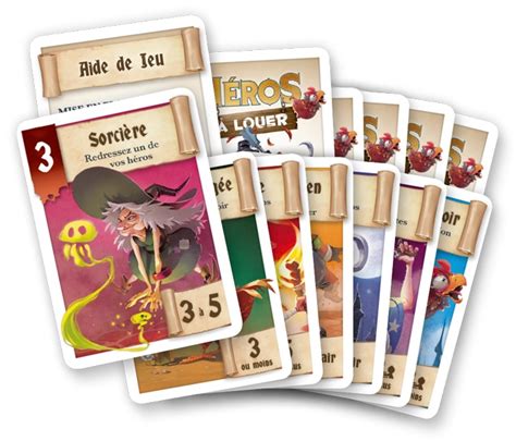 Héros à Louer Jeux de Cartes Iello Acheter sur Espritjeu