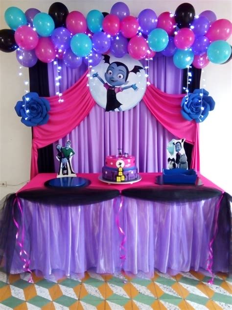 Decoración De Vampirina Halloween Birthday Birthday Birthday Party