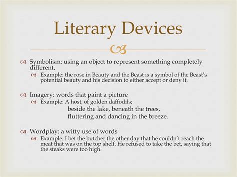 Ppt Literary Devices Powerpoint Presentation Free Download Id2081460