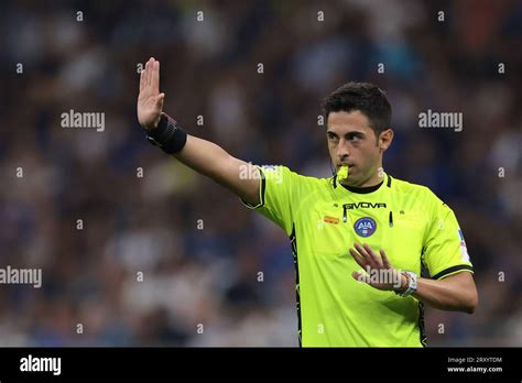 Referee Luca Massimi Hi Res Stock Photography And Images Alamy