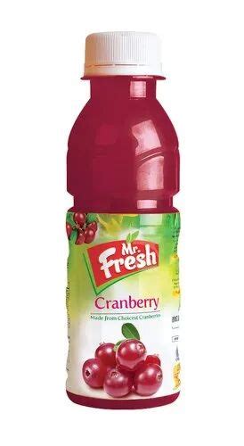 Cranberry Fruit Drink Packaging Size 160 Ml Packaging Type Plastic Bottle At Rs 180 Box