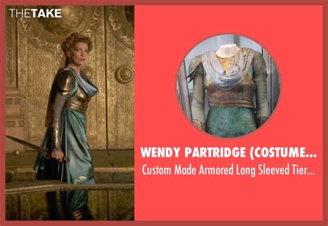 Rene Russo Wendy Partridge Costume Designer Custom Made Armored Long