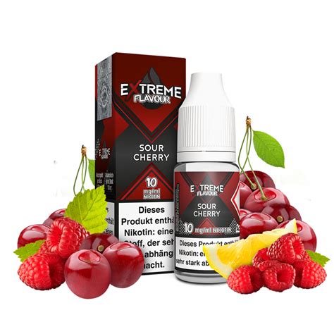 Extreme Flavour Sour Cherry Ml Hybrid Nikotinsalz Liquid