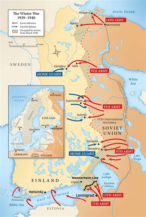 Finnish War Map Historynet