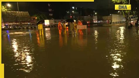 Mumbai Monsoon Traffic Snarls At Several Places Imd Issues Orange And