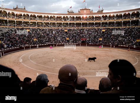 Bullfight In Las Ventas Bullring Madrid Spain Bullfight Bullfighter