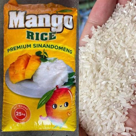 Mango 25kg Sinandomeng Rice Malambot Masarap Lazada PH