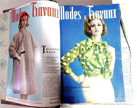 Modes Et Travaux Collection Of French Magazine Fashions Etsy France