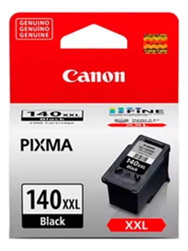 Cartucho Tinta Original Canon Pg 140xxl Pg140xxl Pg 140 21ml Frete grátis