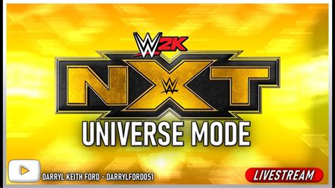 WWE 2K Universe Mode NXT August Week 2 PS4 YouTube