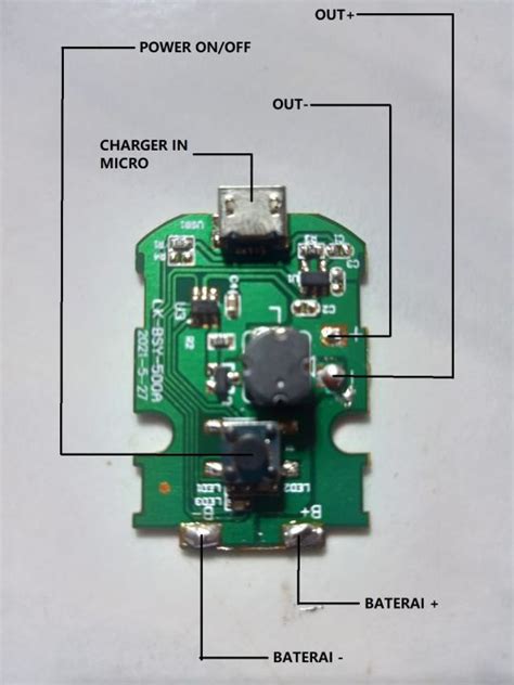 Modul Module Charger Modul Lampu Emergency Dc Watt Cocok Untuk Diy