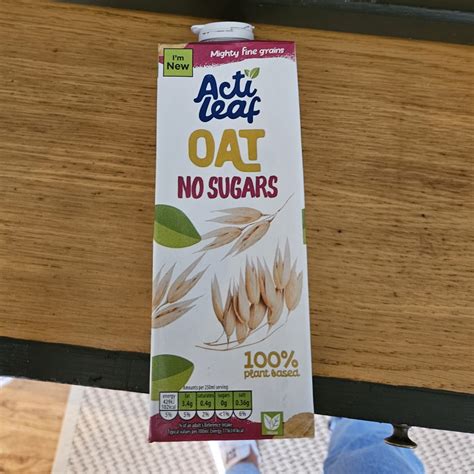 Acti Leaf Oat No Sugar Reviews Abillion