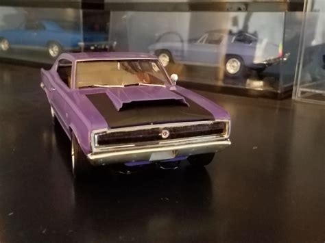 1967 Dodge Charger 426 Hemi Plastic Model Car Kit 1 25 Scale