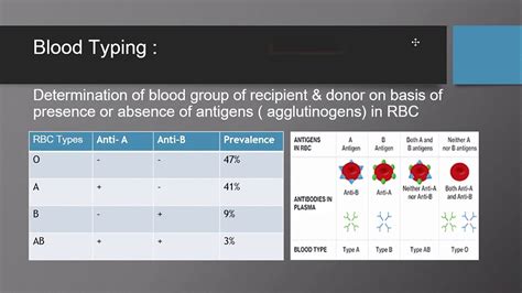 BLOOD TYPES TRANSFUSION TISSUE And ORGAN TRANSPLANTATION YouTube