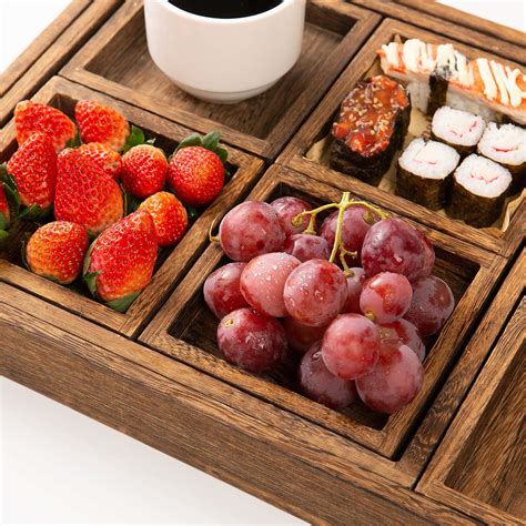 Yangbaga Rustic Wooden Serving Trays