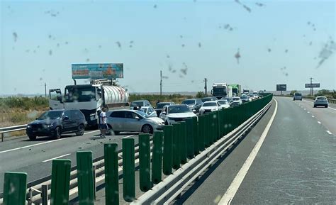 B Carambol Pe Autostrada A Pe Sensul De Mers Spre Bucure Ti