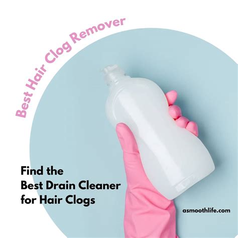 hair clog remover clean   shower  smooth life