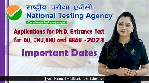 Applications For Ph D Entrance Test For DU JNU BHU And BBAU 2023