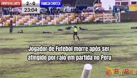 Veja O Momento Exato Em Que Jogador De Futebol Morre Ap S Ser Atingido