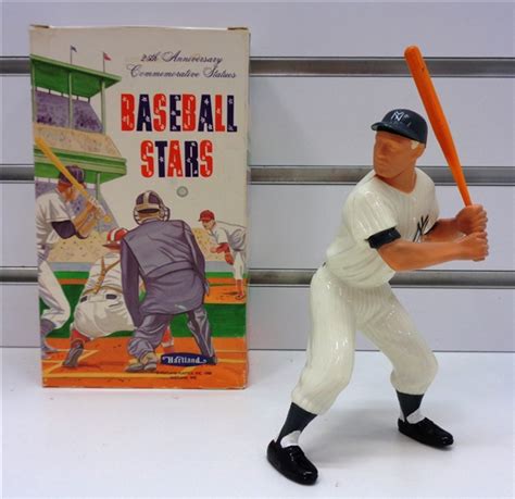 Lot Detail Mickey Mantle 1988 Hartland Statue With Box