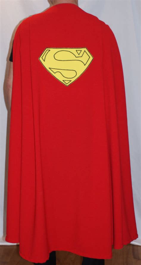 Superman Cape Replica Or Simple Etsy