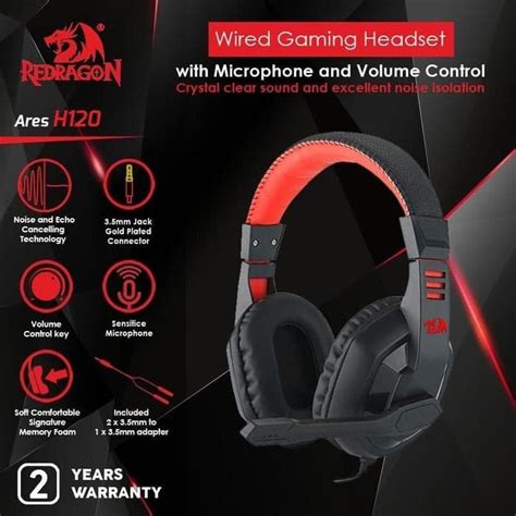 Jual Redragon Gaming Headset Ares H Jakarta Utara Supermassive