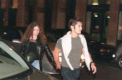 Photo Bixente Lizarazu et Elsa Lunghini dinant à l hôtel Coste Paris