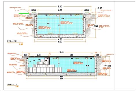 Piscine Dans Autocad T L Chargement Cad Kb Bibliocad