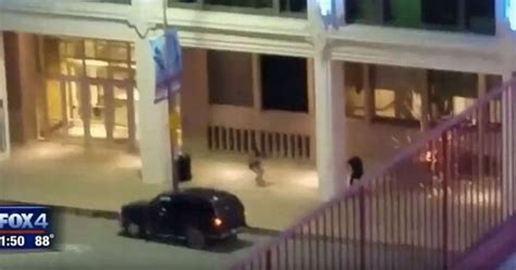 Dallas Police Shooting Horrifying Footage Shows Moment Police Officer