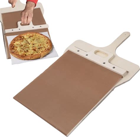 Sliding Pizza Peel Large Pizza Peel Sliding Pizza Oven Spatula With