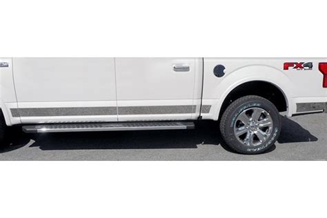 SAA Ford F 150 2017 U Type Polished Rocker Panel Covers