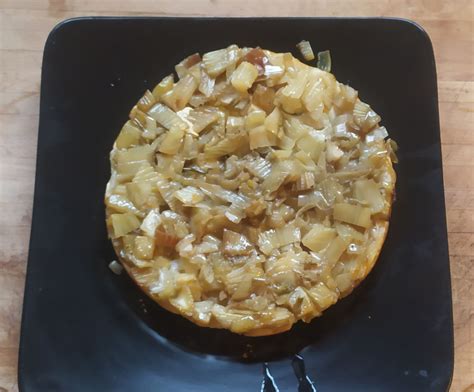 Tatin de fenouil au chèvre chateau le parvis