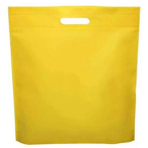 Plain Non Woven D Cut Bag For Shopping Capacity 1 10 Kg At Rs 190 Kg