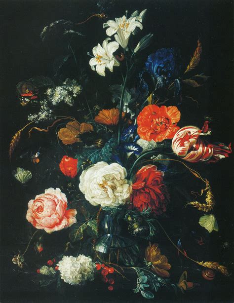 Copy After Jan Davidsz De Heem A Vase Of Flowers