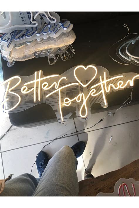 Better Together Neon Led I Kl Tablo V