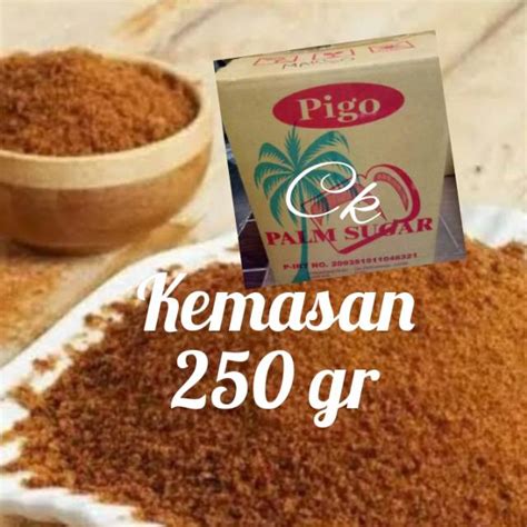 Jual Gula Aren Gula Palem Palm Sugar PIGO 250 Gr Shopee Indonesia