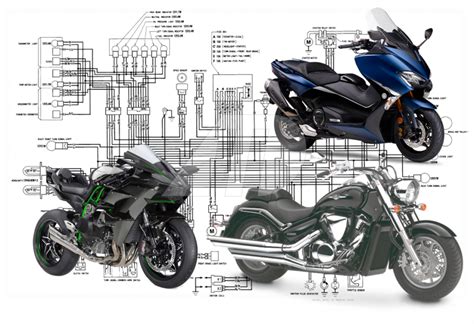 Interpretación De Diagramas Eléctricos Originales Yamaha Honda Kawasaki Y Suzuki Grupo Atd