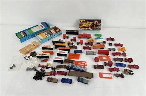 Collection Of N Scale Trains And Cars