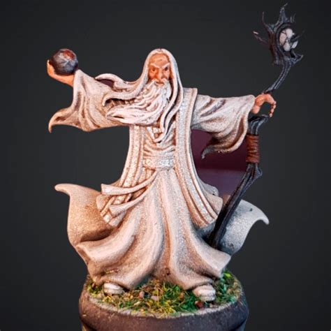 Saruman O Mago O Senhor Dos An Is Miniaturas Para Rpg Dungeons